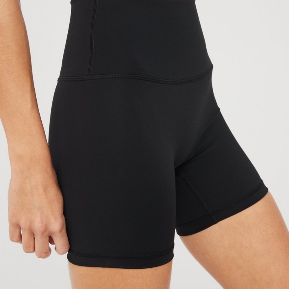 Aerie Black High-Waisted Bike Shorts